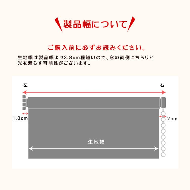 製品幅について