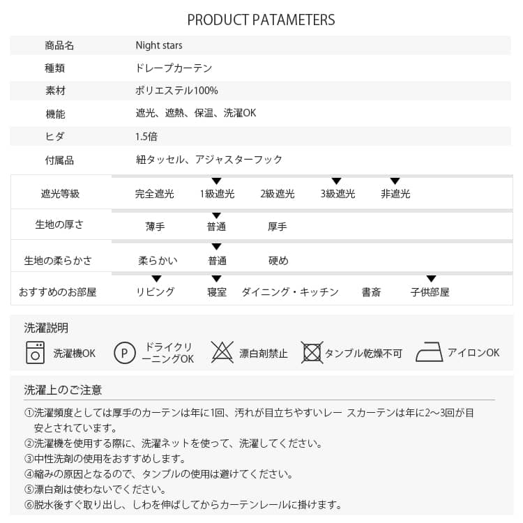 カーテンの詳しい説明