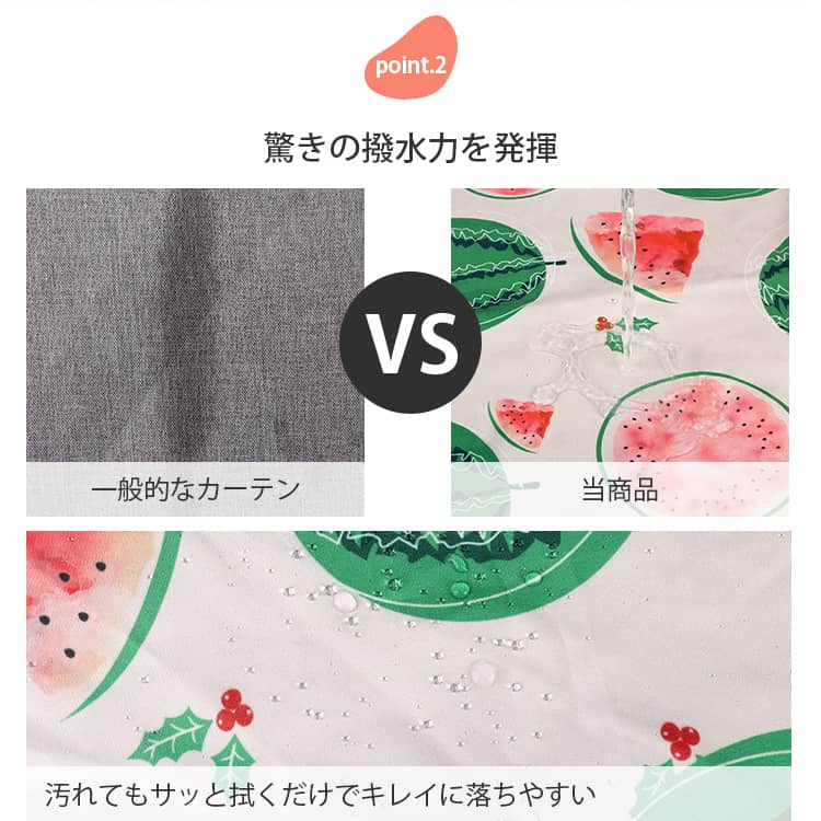 驚きの撥水力