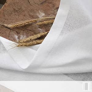 シンプルなミラーレースカーテン