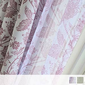 フラワーモチーフの柄