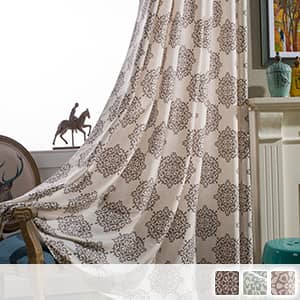 優雅で美しいダマスク柄