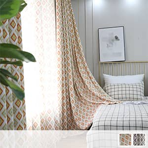 アメリカン風菱形模様