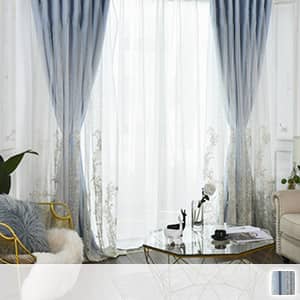 クラシカルで気品高いデザインの姫系カーテン