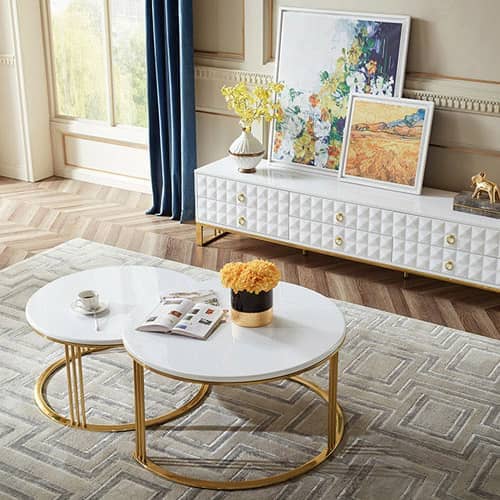 北欧風ローテーブルセット