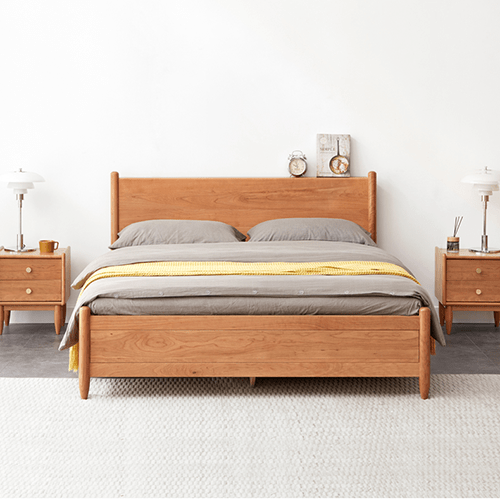 多機能デザインのベッドフレーム