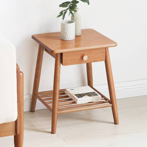 引き出し付きナイトテーブル