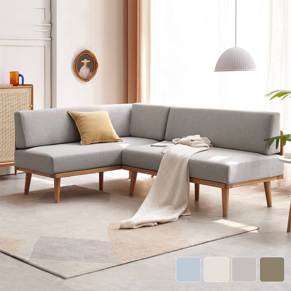 こだわりのデザイン2人掛けソファ