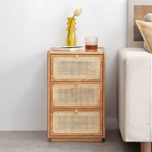 引き出し付きナイトテーブル