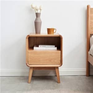 寝室はもちろん、リビングのソファ横に置いてもとっても便利なナイトテーブル