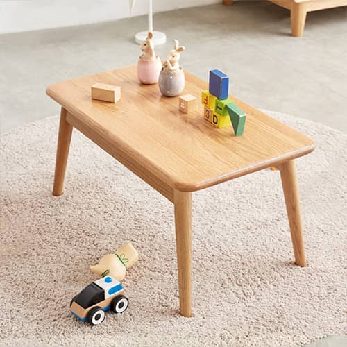 一人暮らしにぴったり木製ミニテーブル