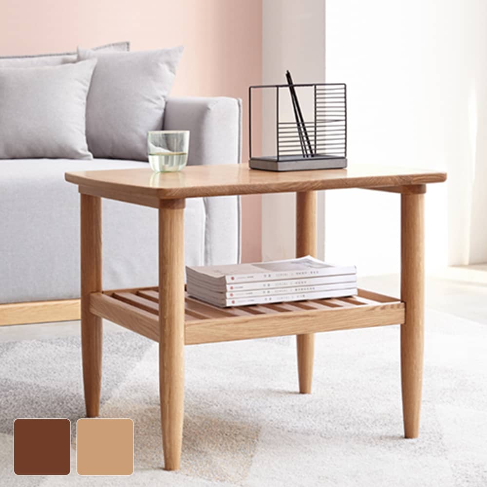 シンプルな正方形のネストテーブル