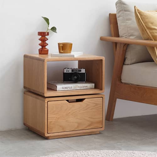 360°回転可能サイドテーブル