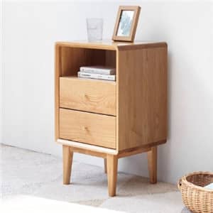 高品質木材で作ったナイトテーブル