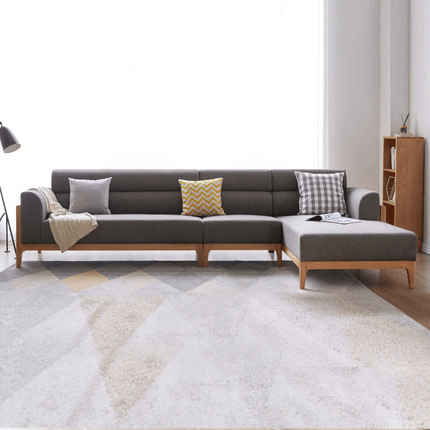 高級感あるモダンなコーナーソファ