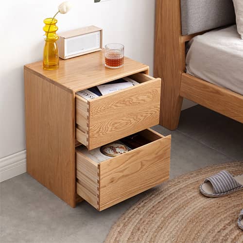 あっという間に快適空間に変えて、おしゃれでコンパクトなナイトテーブル