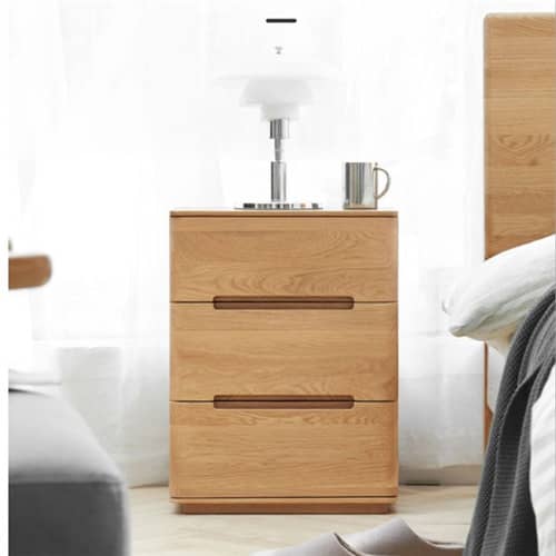 引き出し付きナイトテーブル