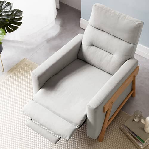 調節可能,伸縮式の一人掛けソファ