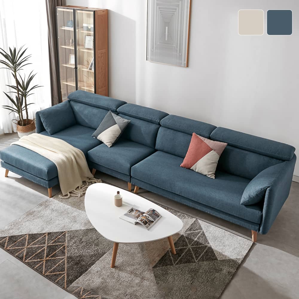 快適に体を支えられ、長時間座っても疲れないコーナーソファ