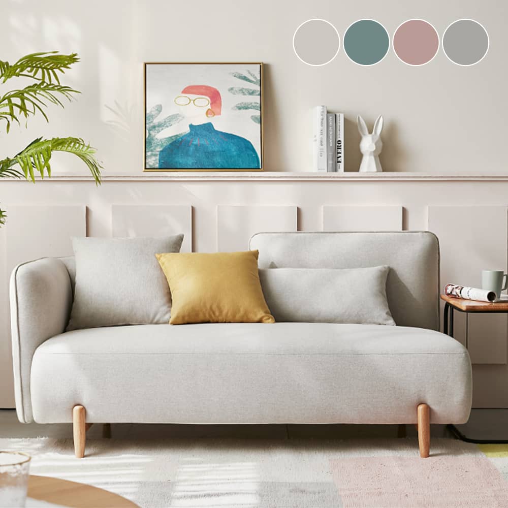 アンティークな雰囲気をお部屋に転換するファブリックソファ