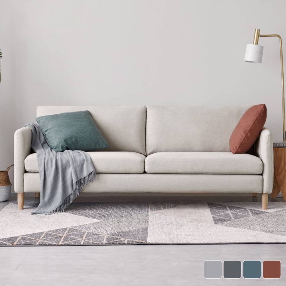 気分に合わせて自由にリラックスできる1~3人掛けソファ