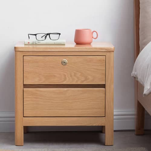 引き出し付きナイトテーブル