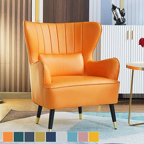 ヴィンテージ風1人掛けソファ