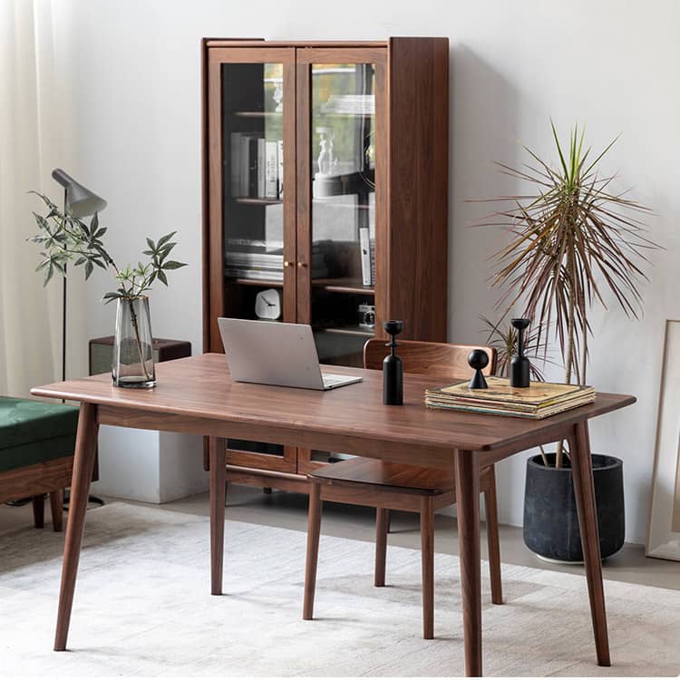 ダイニングテーブル 無垢材100% 天然木 ブラックウォールナット