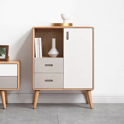 木製キャビネット,無垢材100％