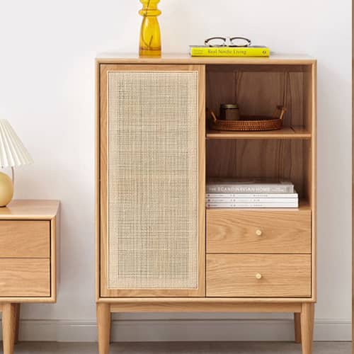 木製キャビネット,無垢材100％