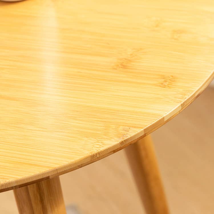 竹製円卓 竹製 ローテーブル ソファテーブル 円卓