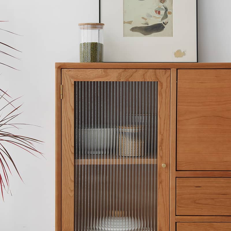 キャビネット チェスト チェリー材 無垢材