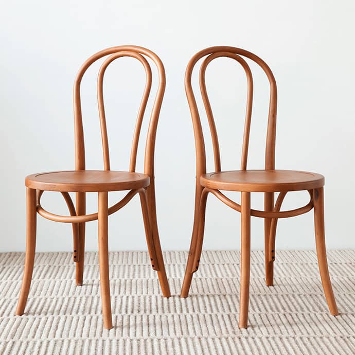 チェリー材ダイニングチェア