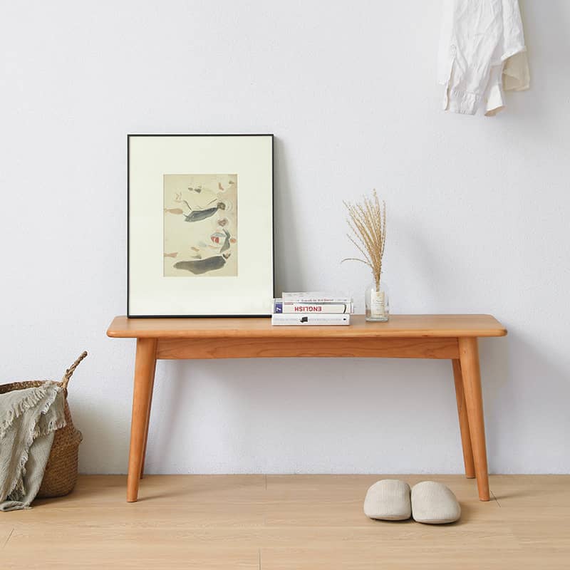 チェリー材ベンチ