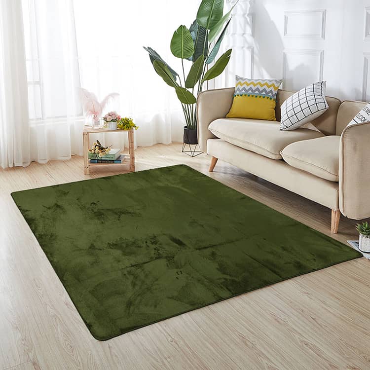 通気性が良く、オールシーズンさらさらな質感を保つラグカーペット。