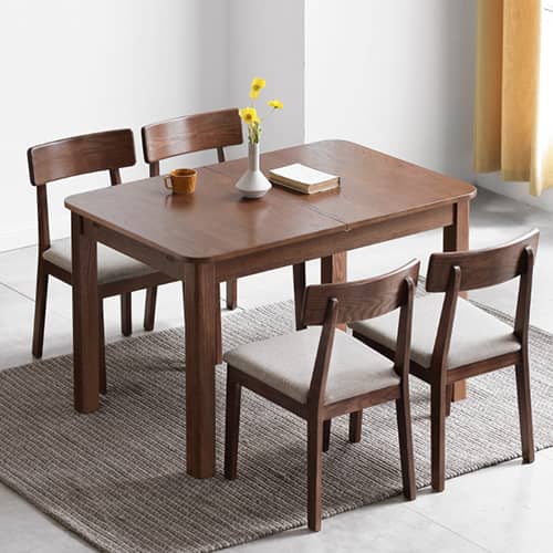 伸縮式ダイニングテーブル