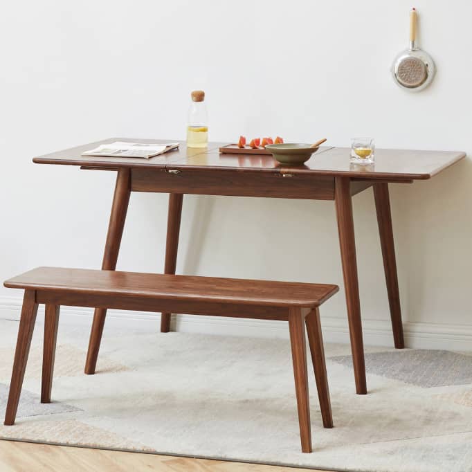 ブラックウォールナットダイニングテーブル