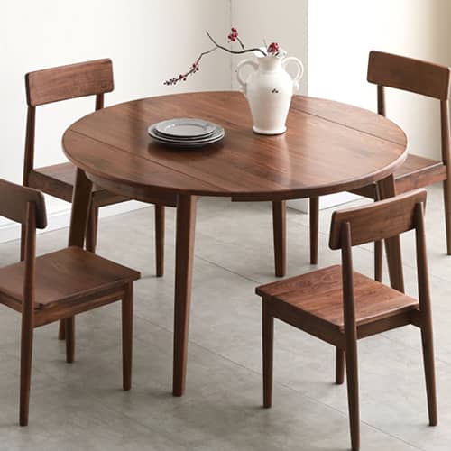 ブラックウォールナットダイニングテーブル