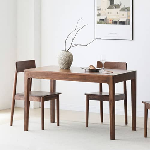 ブラックウォールナットダイニングテーブル