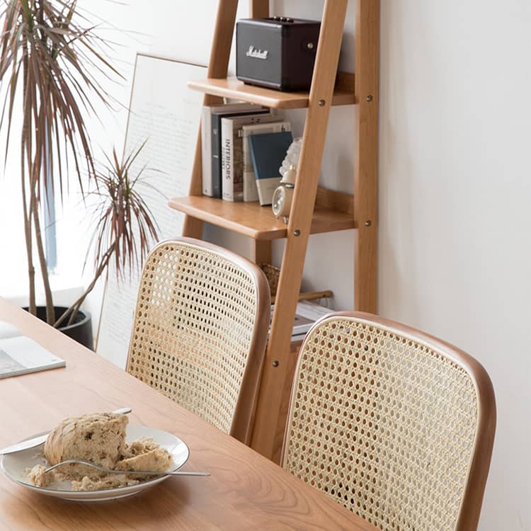 No811Chair 椅子 チェア ケヤキ材 ラタンの背もたれと座面