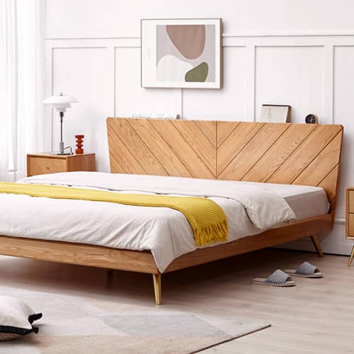 無垢材すのこベッド