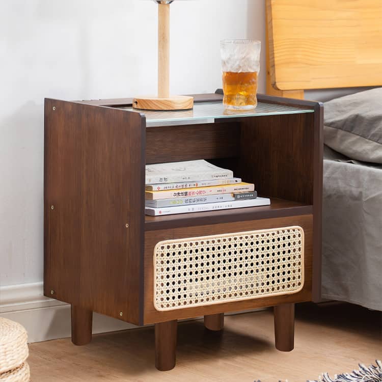 竹製サイドテーブル