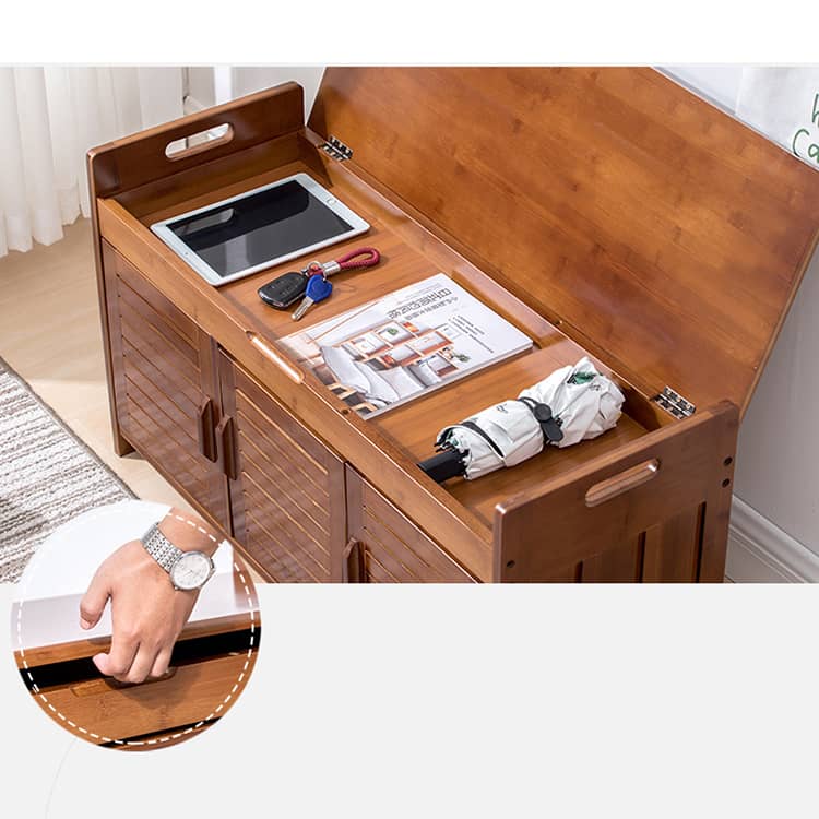 靴キャビネット　多機能木製収納ベンチ（未使用）（江東区・現地取引） 靴キャビネット メタルフレーム収納ベンチ 快適なシート付き靴ラックス