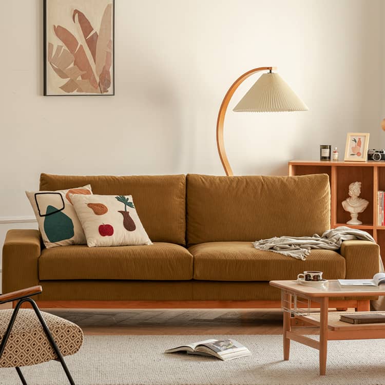 ファブリックソファ