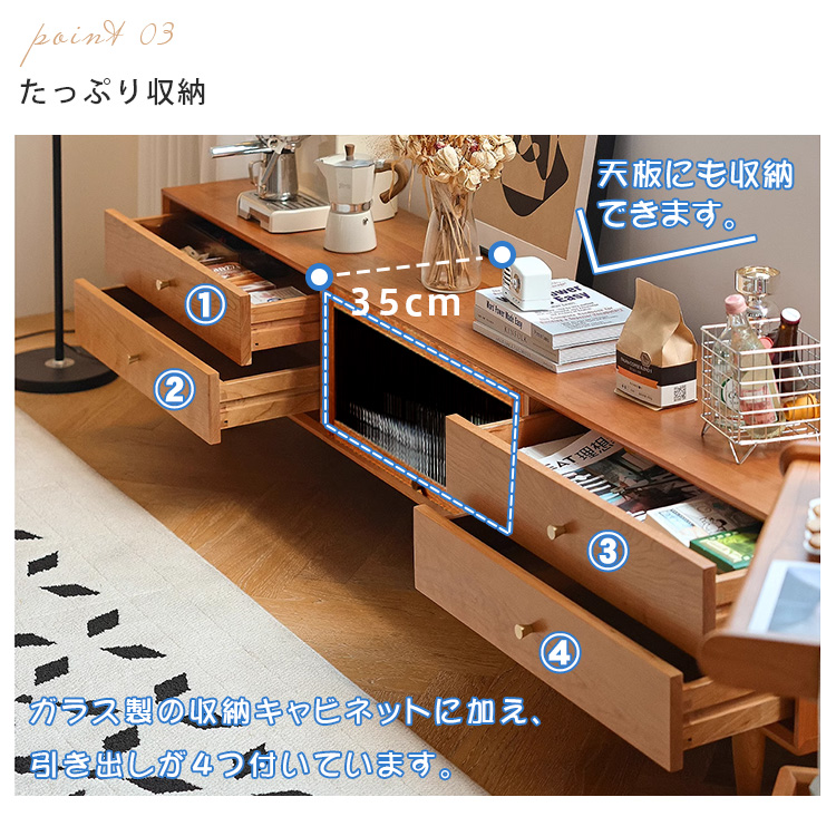 まちこ　テレビ台　ブラウン　木製 513BAvBdQLL._SS200_.jpg