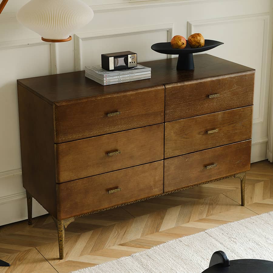 オーク材 チェスト / キャビネット