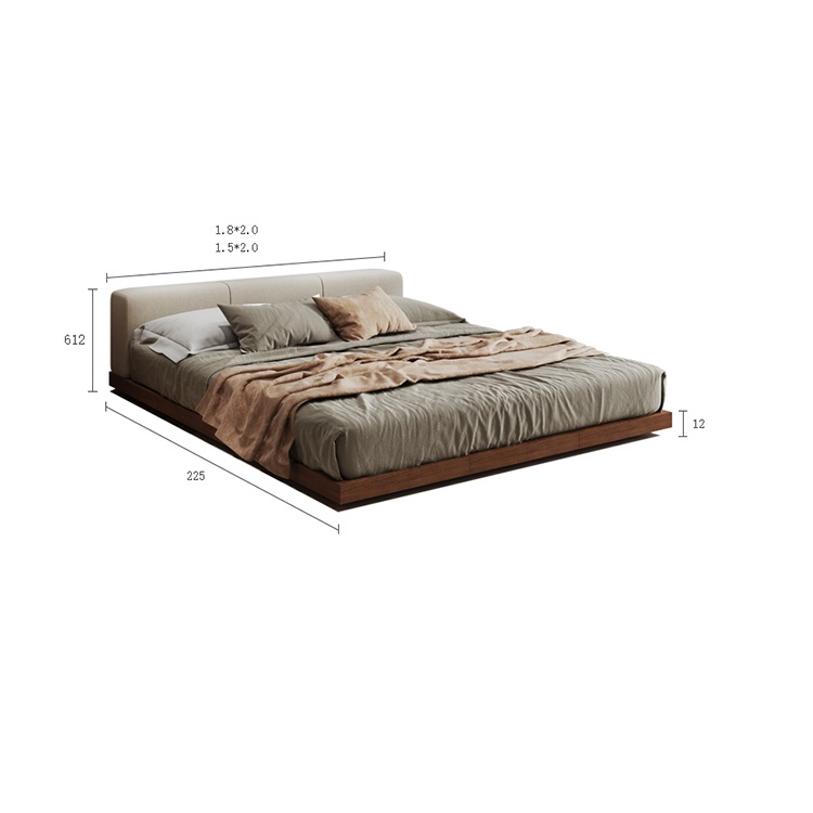 ローベッド 無垢材 ベッドフレーム