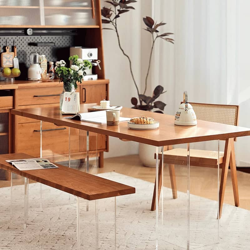 無垢チェリー材 ダイニングテーブル w150 無垢チェリー材 ダイニングテーブル w150