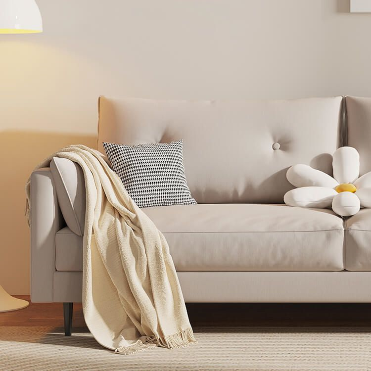 ソファ 麻 オートミール色 ライトグレー グリーン グレー 二人掛け 三