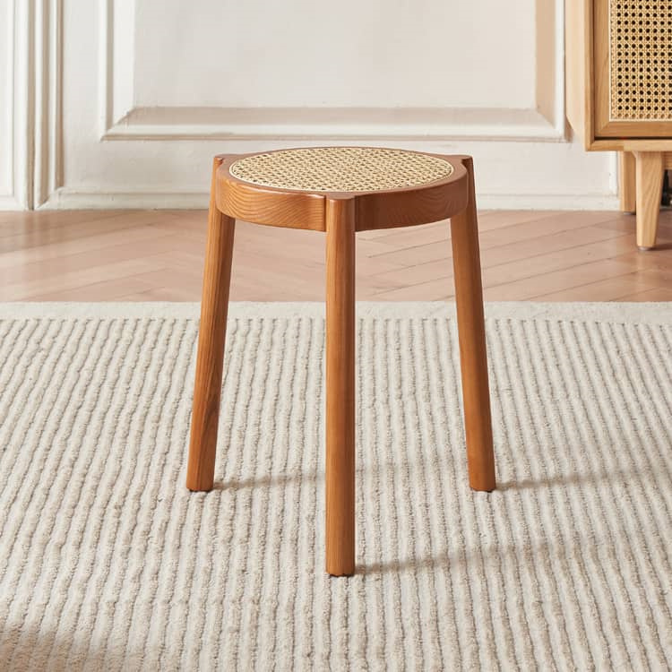 欅材スツール 高さ45cm 丸椅子 stool 木製スツール 高さ45cm 丸椅子